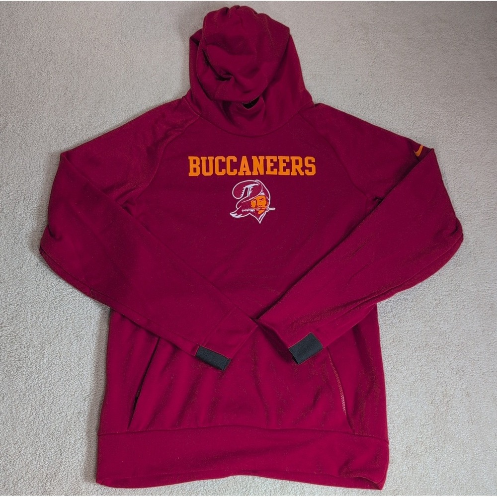 Nike Dri-FIT Tampa Bay Buccaneers NFL Hoodie Red Mens Small 944030-687